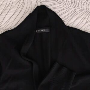 Cardigan Sweater, Jet Black, Womens Small